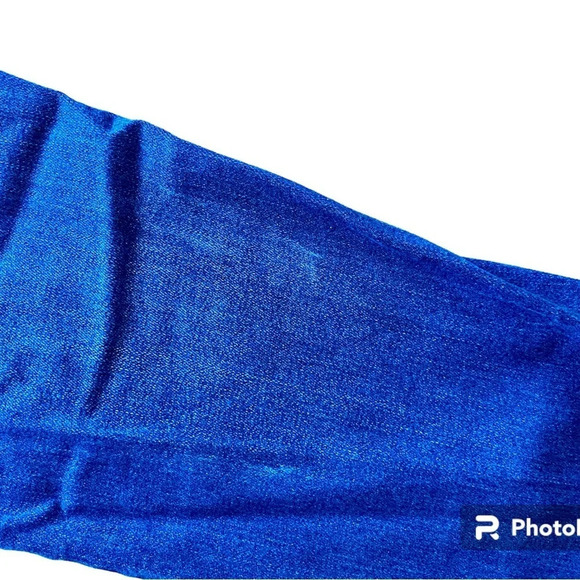 AMERICAN Eagle Dark Wash Jegging Crop Skinny Distressed  Ripped Jeans Size 0 - Picture 10 of 10